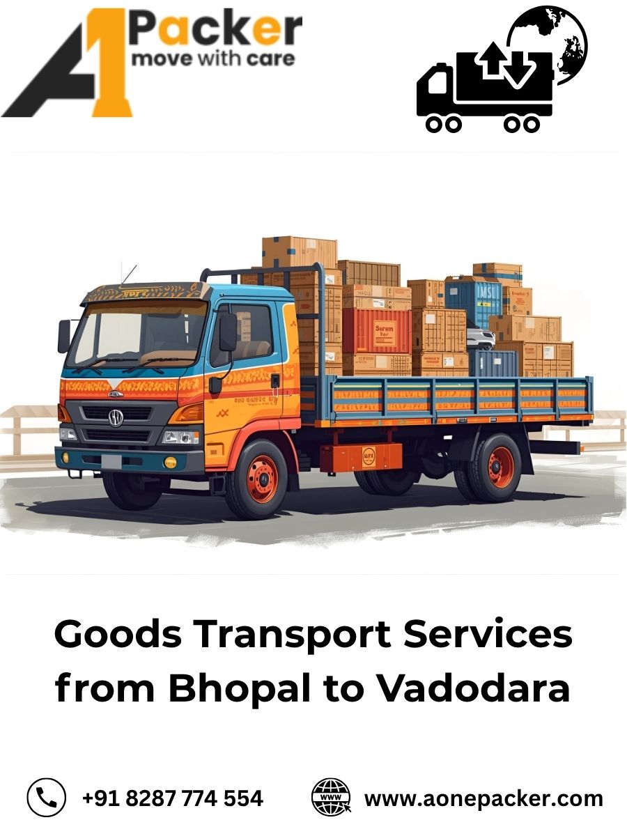 Goods Transport from Bhopal to Vadodara