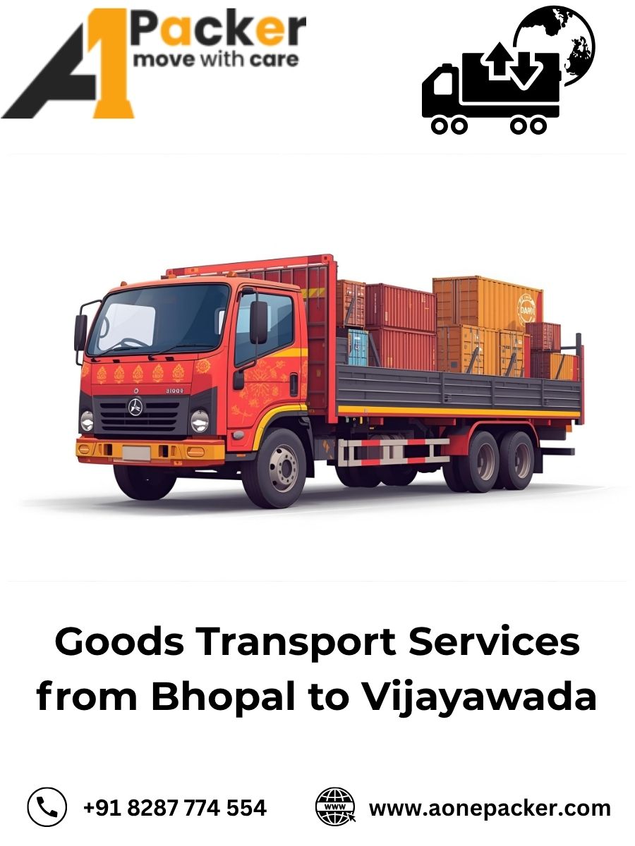 Goods Transport from Bhopal to Vijayawada