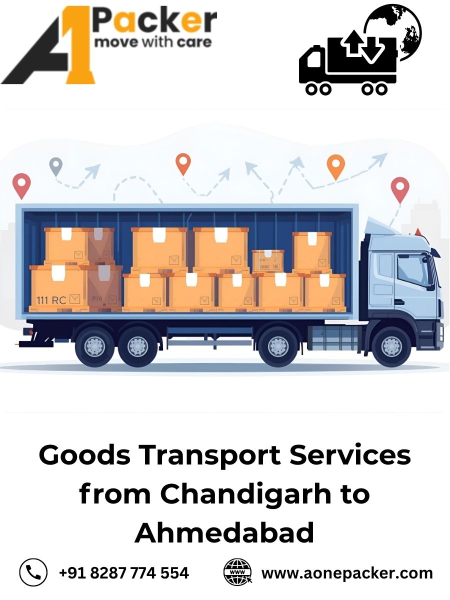 Goods Transport from Chandigarh to Ahmedabad