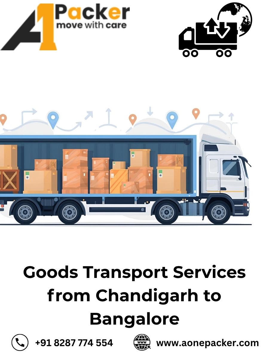 Goods Transport from Chandigarh to Bangalore