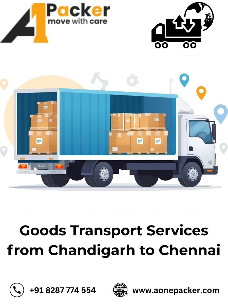 Goods Transport from Chandigarh to Chennai