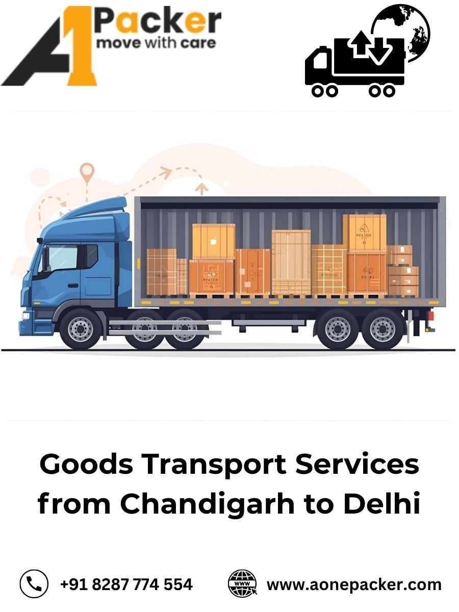 Goods Transport from Chandigarh to Delhi