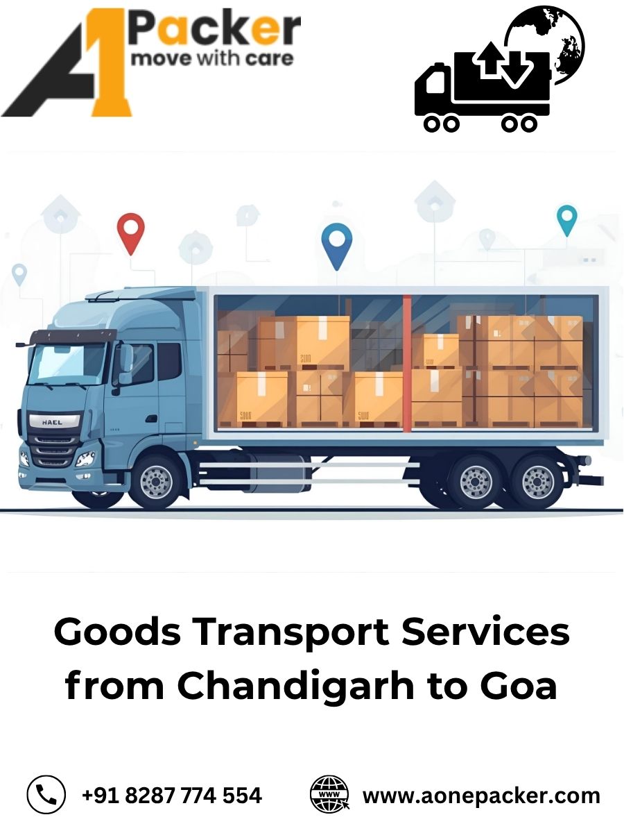 Goods Transport from Chandigarh to Goa