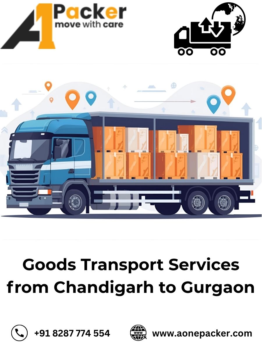 Goods Transport from Chandigarh to Gurgaon