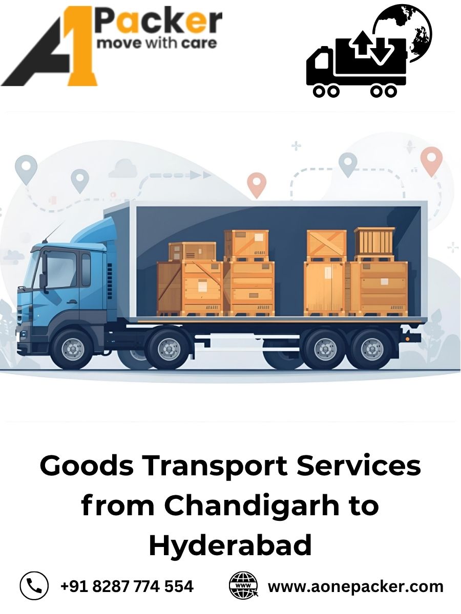 Goods Transport from Chandigarh to Hyderabad