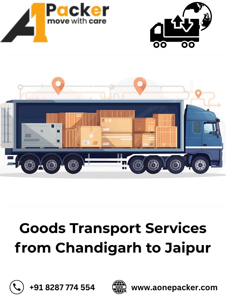 Goods Transport from Chandigarh to Jaipur