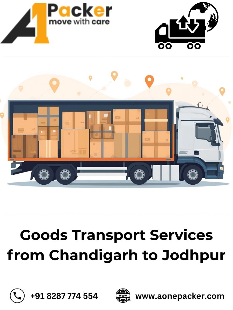 Goods Transport from Chandigarh to Jodhpur