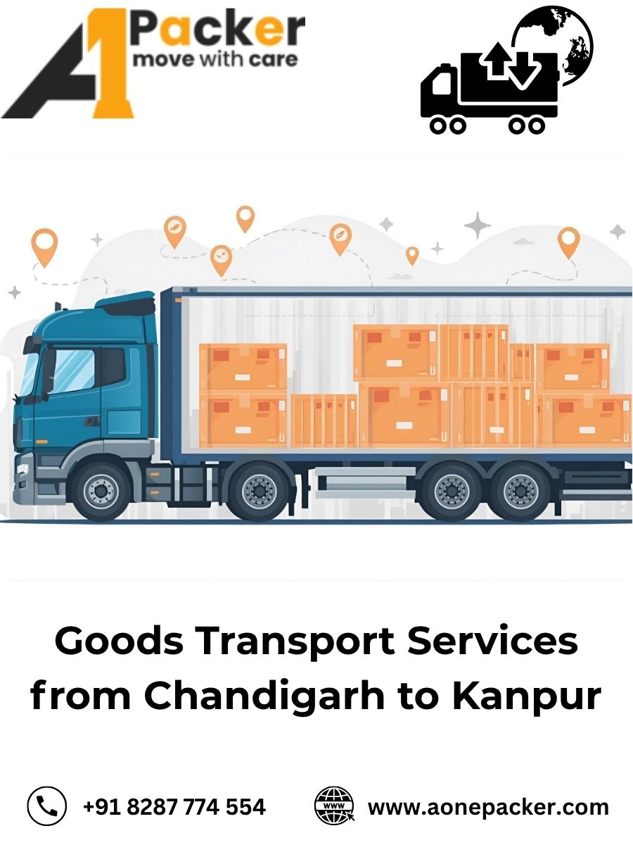 Goods Transport from Chandigarh to Kanpur
