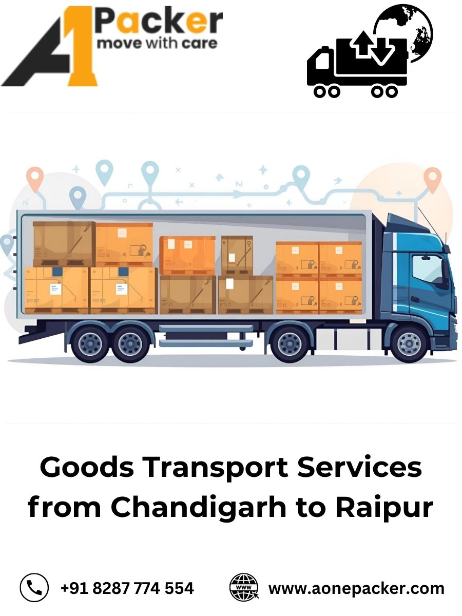 Goods Transport from Chandigarh to Raipur