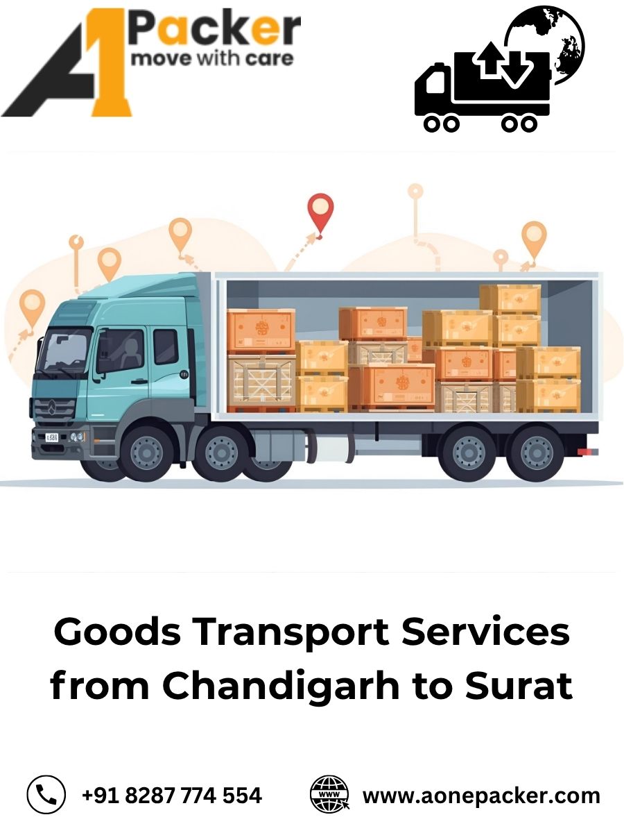 Goods Transport from Chandigarh to Surat