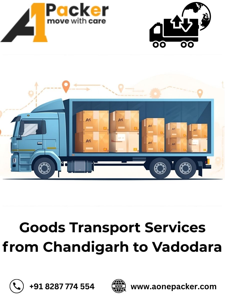 Goods Transport from Chandigarh to Vadodara