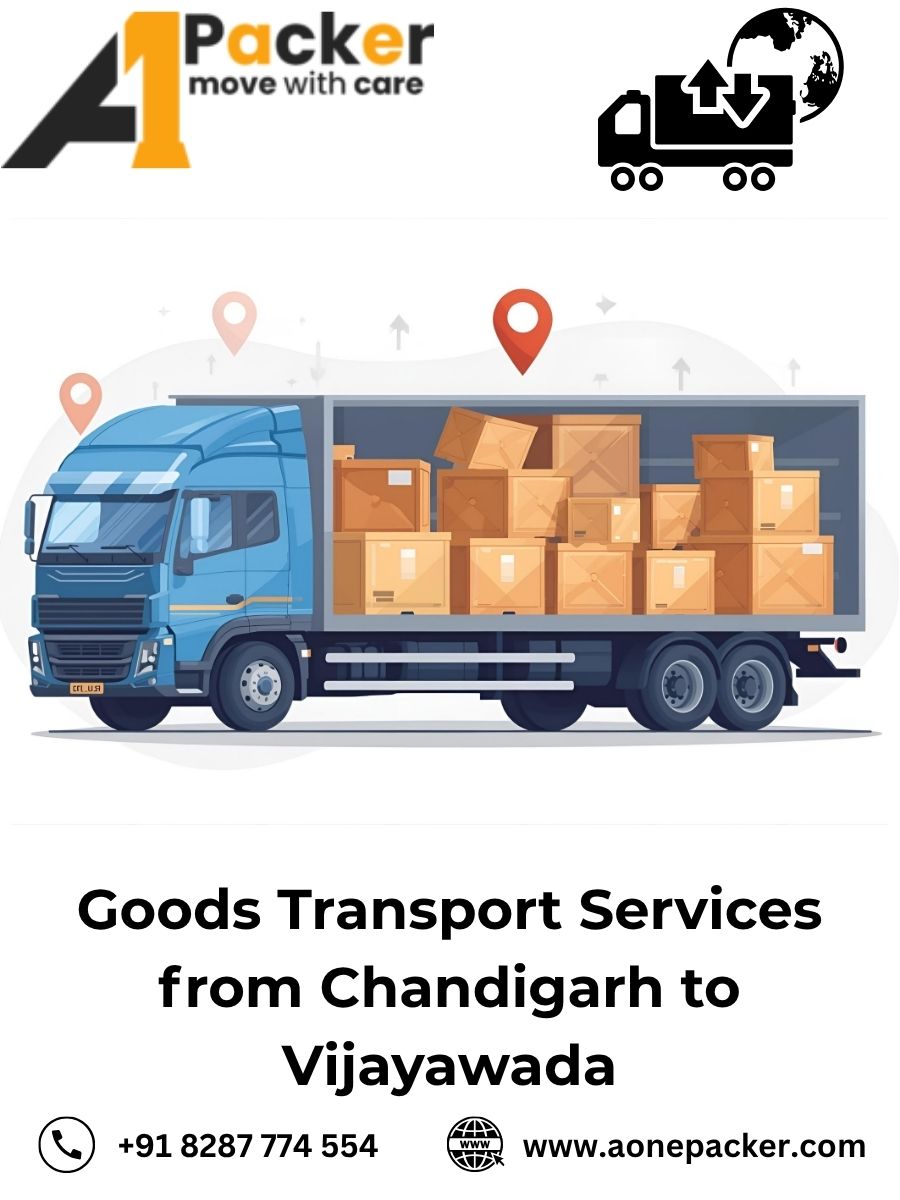 Goods Transport from Chandigarh to Vijayawada