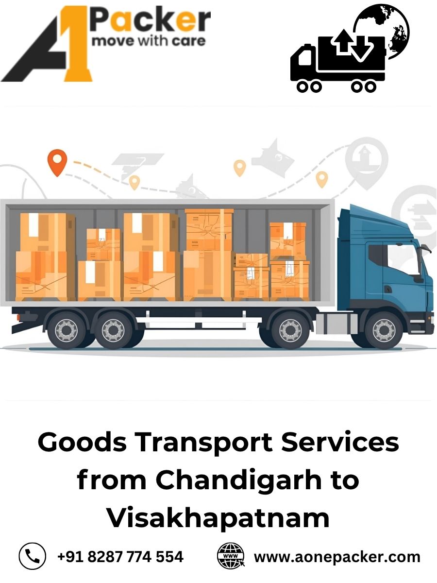 Goods Transport from Chandigarh to Visakhapatnam