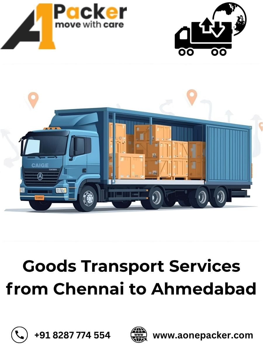 Goods Transport from Chennai to Ahmedabad