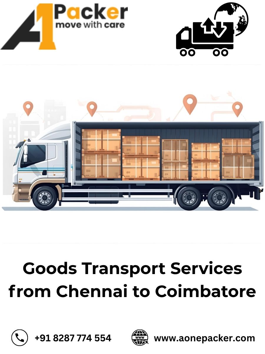 Goods Transport from Chennai to Coimbatore