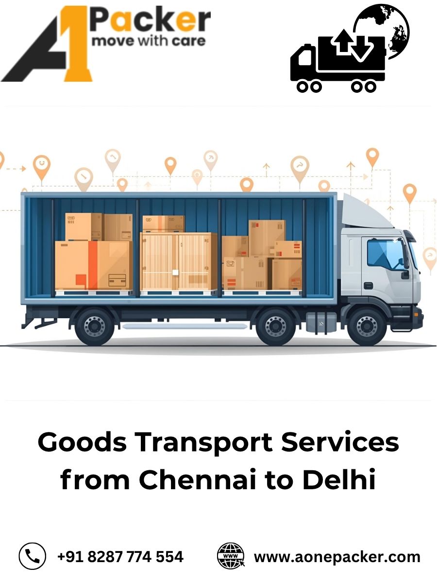 Goods Transport from Chennai to Delhi