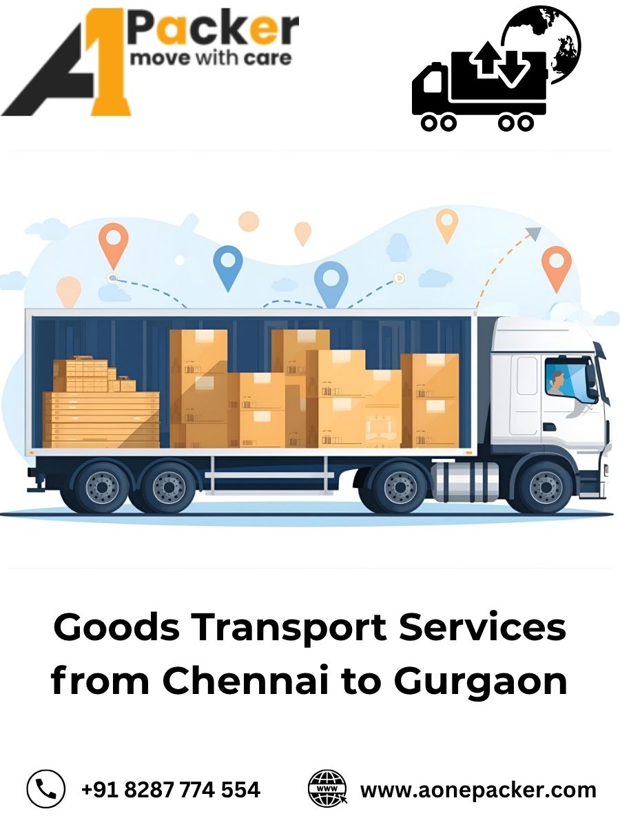 Goods Transport from Chennai to Gurgaon