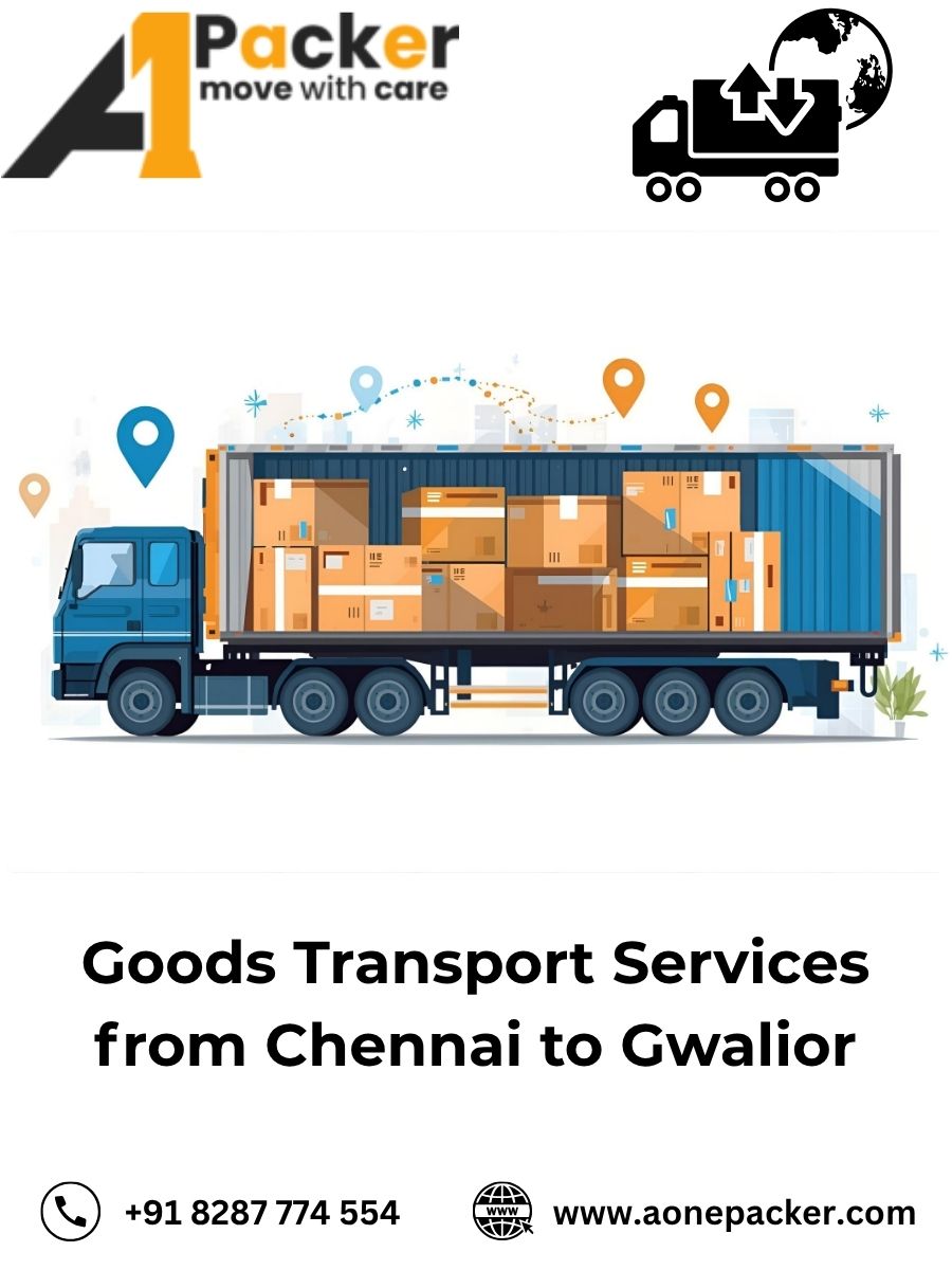 Goods Transport from Chennai to Gwalior