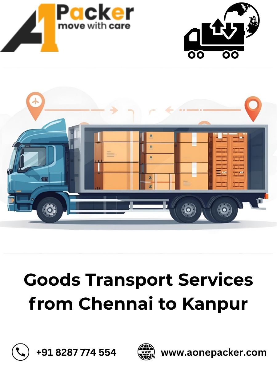 Goods Transport from Chennai to Kanpur