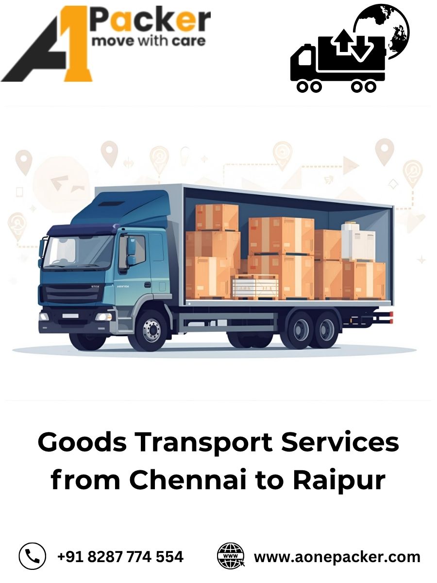 Goods Transport from Chennai to Raipur
