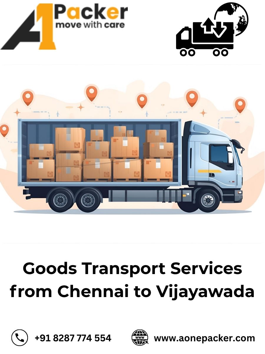 Goods Transport from Chennai to Vijayawada