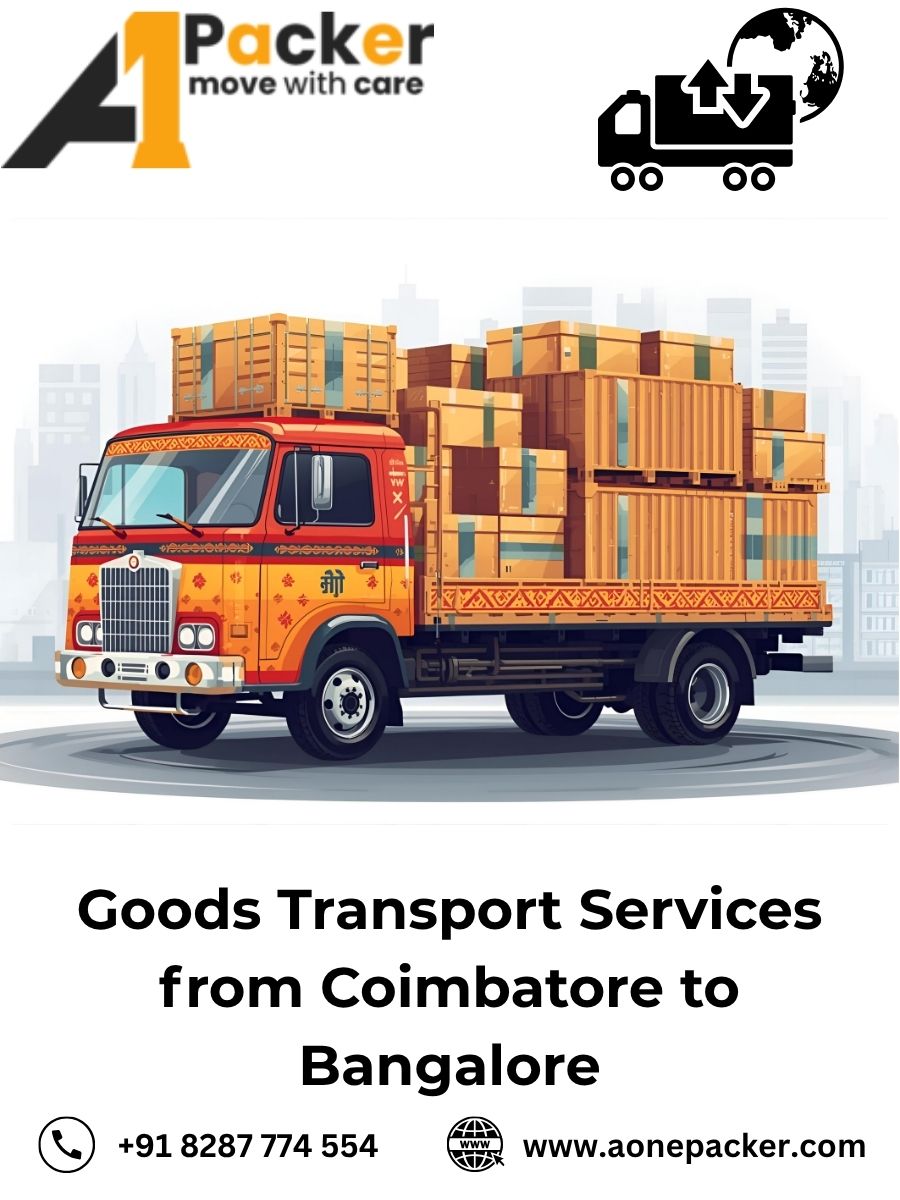 transport cost from Coimbatore to Bangalore