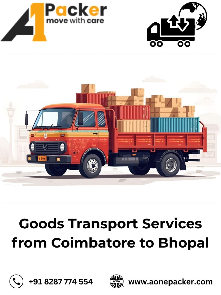 Goods Transport from Coimbatore to Bhopal