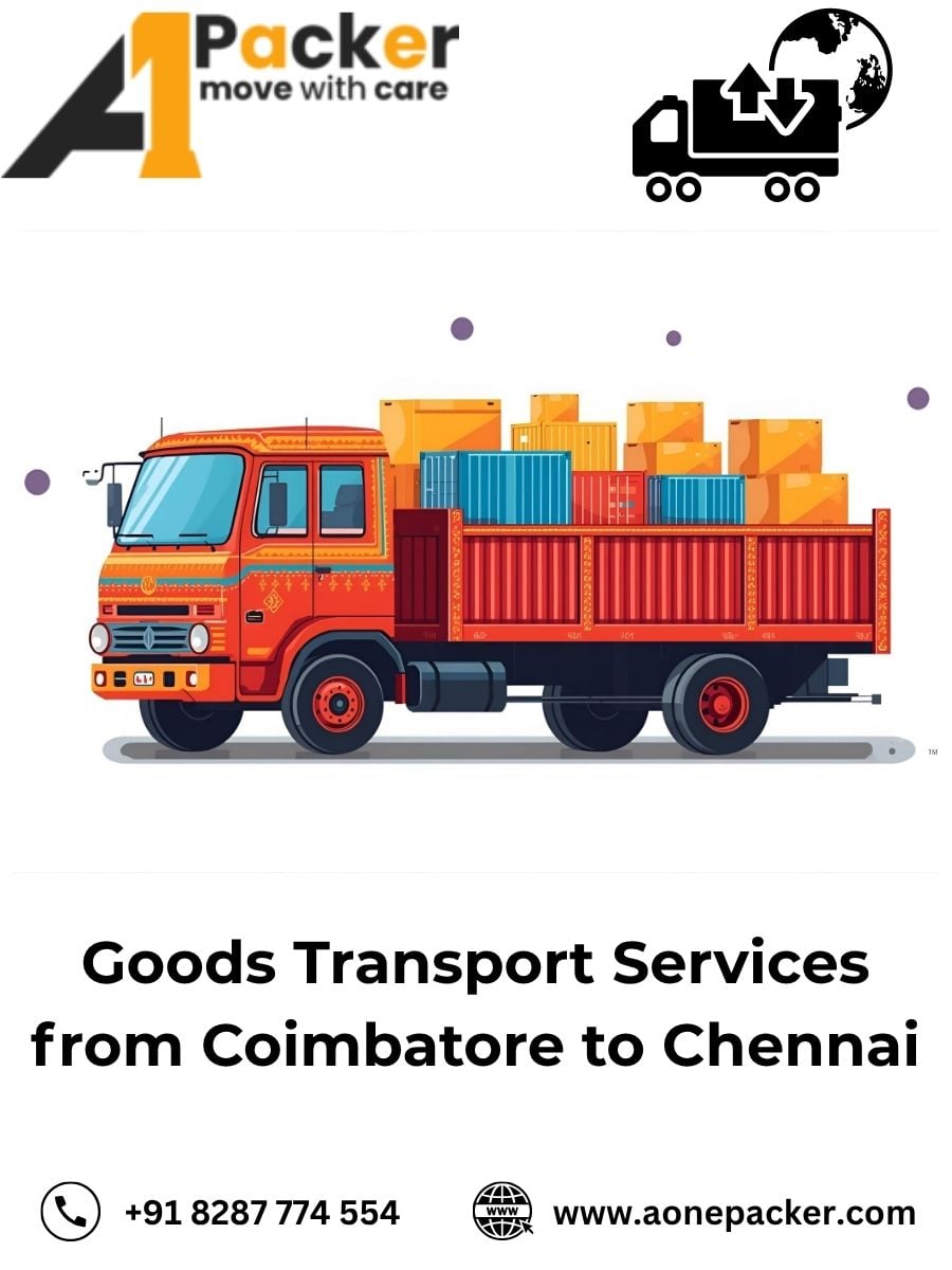 transport cost from Coimbatore to Chennai