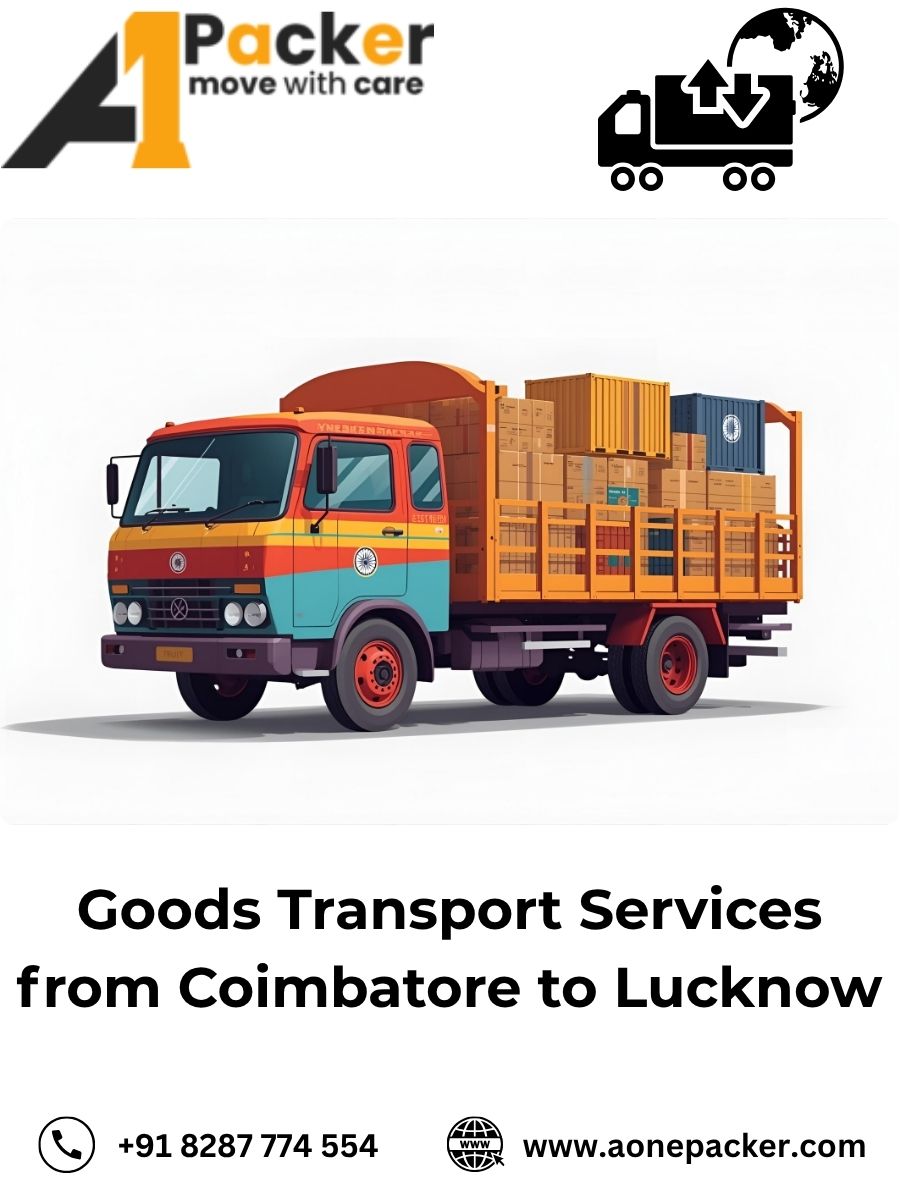 Goods Transport from Coimbatore to Lucknow