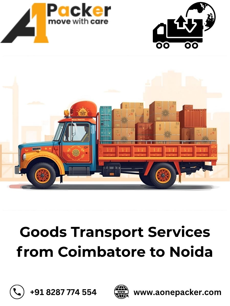 Goods Transport from Coimbatore to Noida