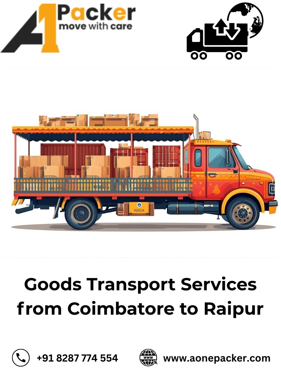Goods Transport from Coimbatore to Raipur