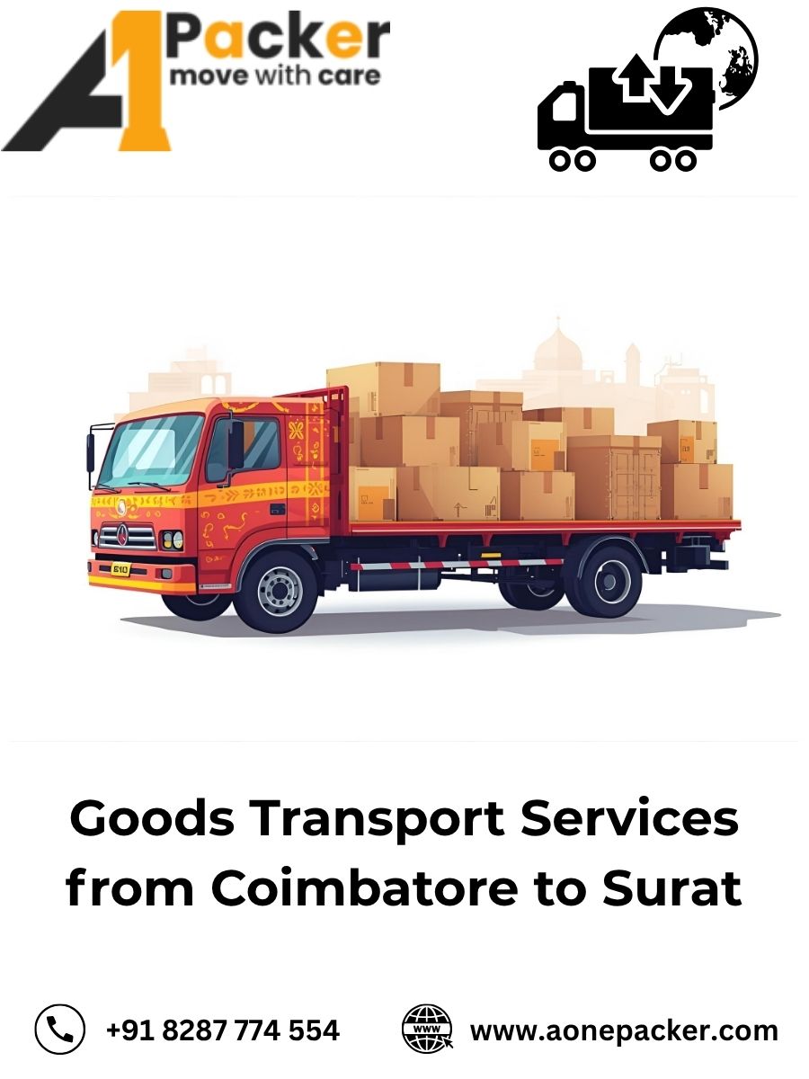 Goods Transport from Coimbatore to Surat
