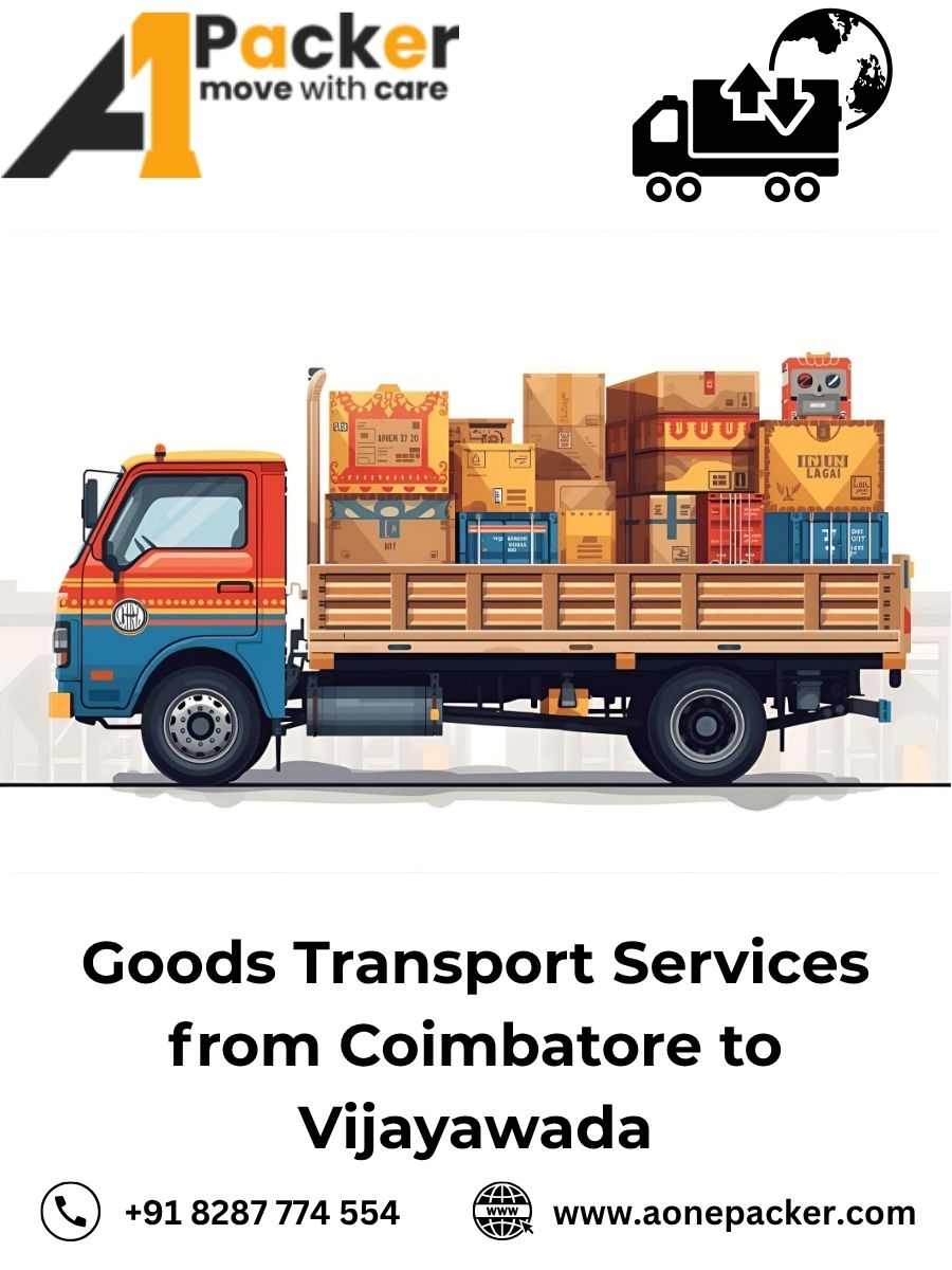 Goods Transport from Coimbatore to Vijayawada