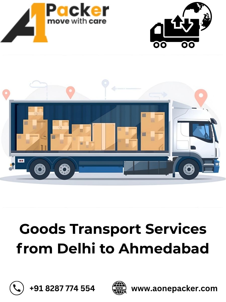 Goods Transport from Delhi to Ahmedabad