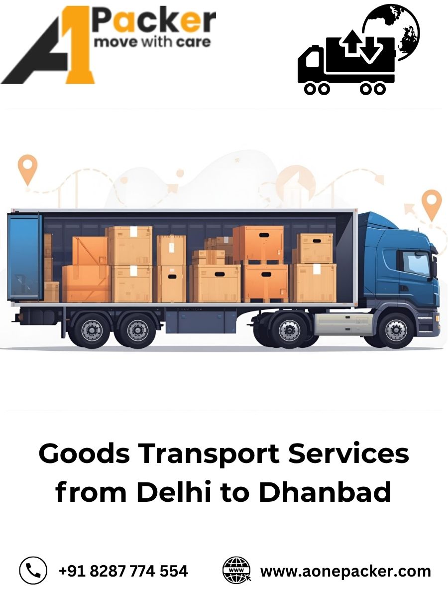 Goods Transport from Delhi to Dhanbad