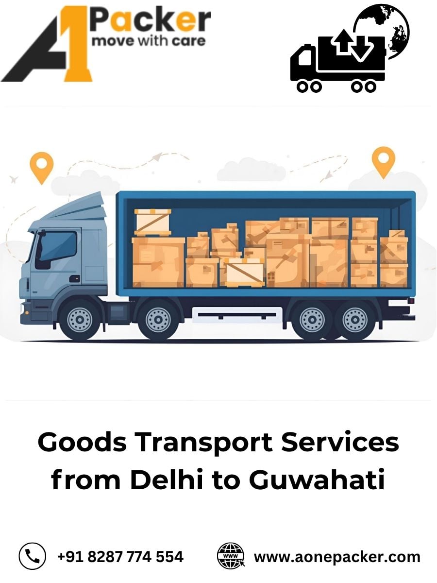 Goods Transport from Delhi to Guwahati