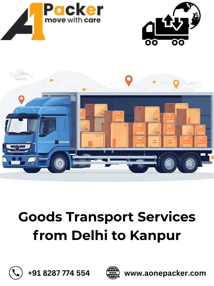 Goods Transport from Delhi to Kanpur