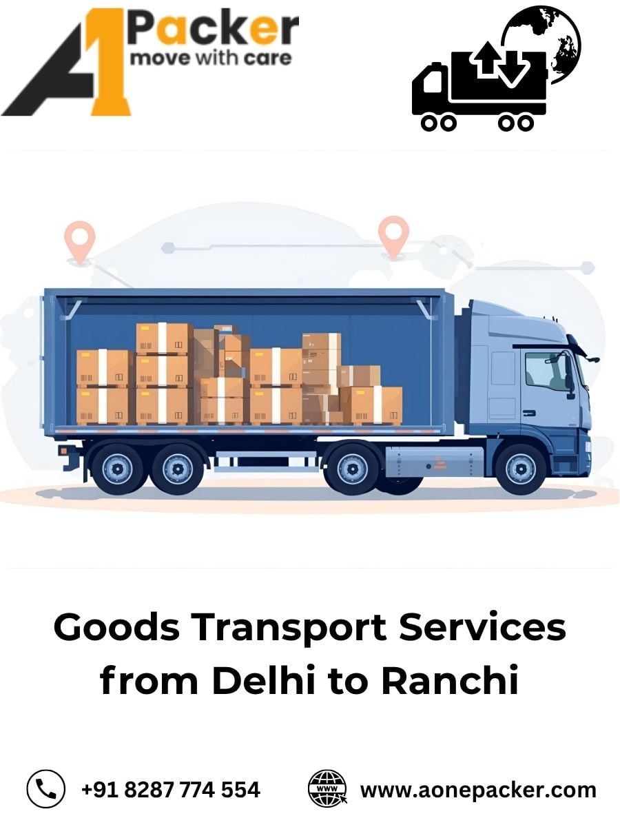 Goods Transport from Delhi to Ranchi