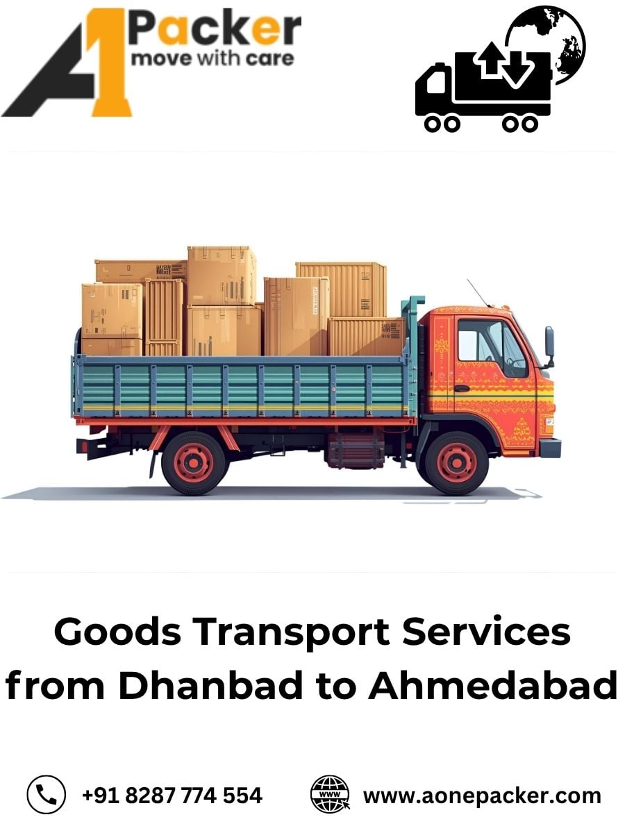 Goods Transport from Dhanbad to Ahmedabad
