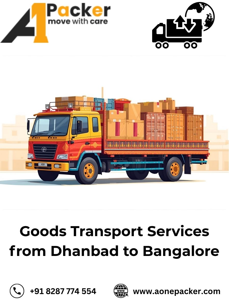 Goods Transport from Dhanbad to Bangalore