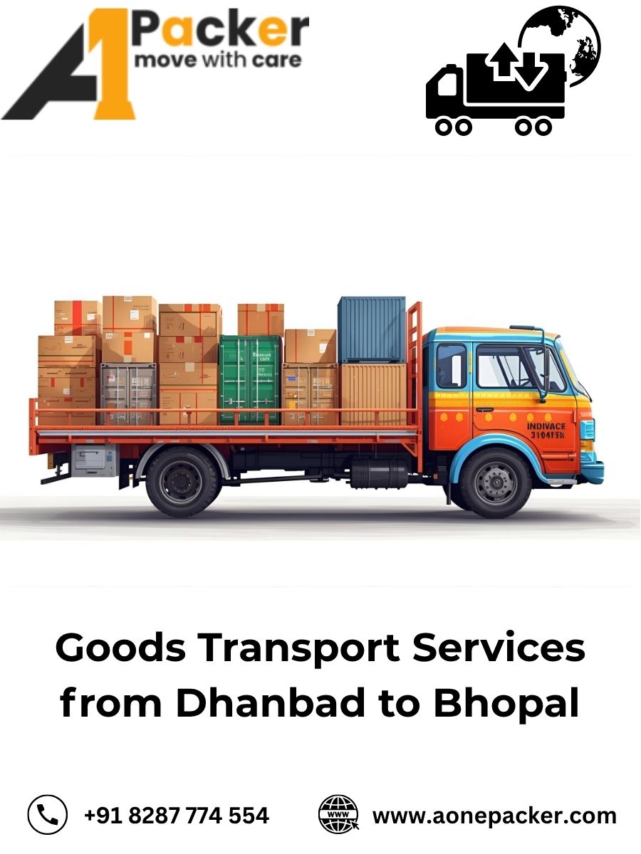 Goods Transport from Dhanbad to Bhopal