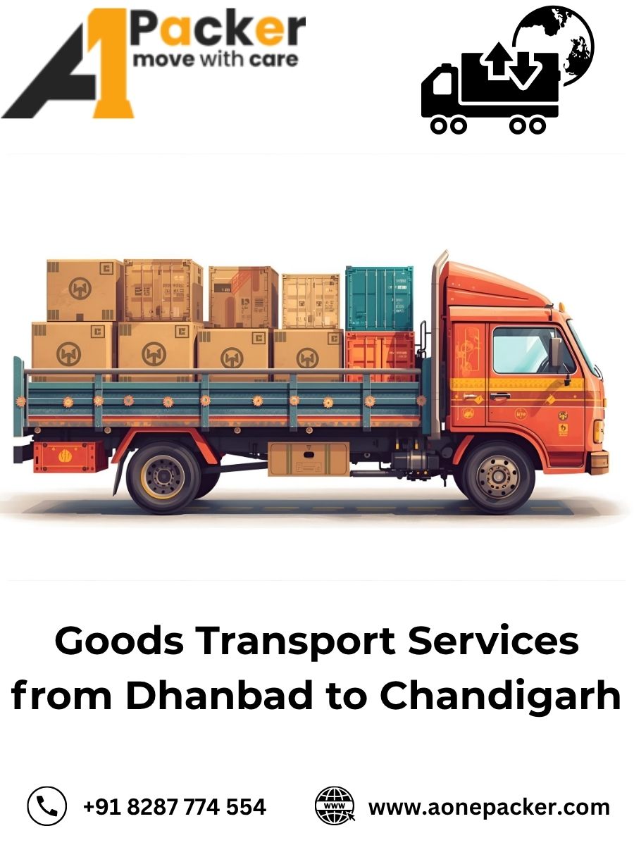 Goods Transport from Dhanbad to Chandigarh