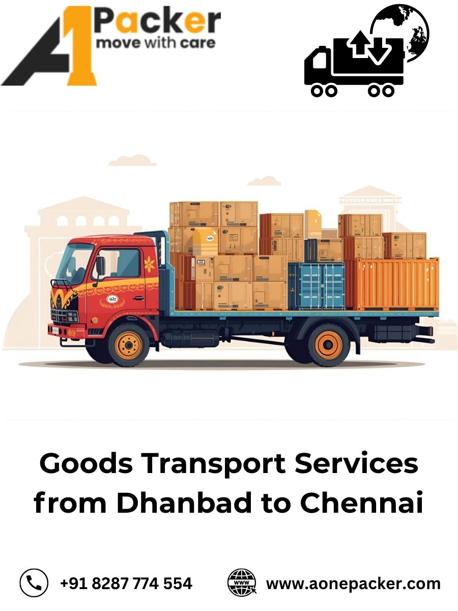 Goods Transport from Dhanbad to Chennai