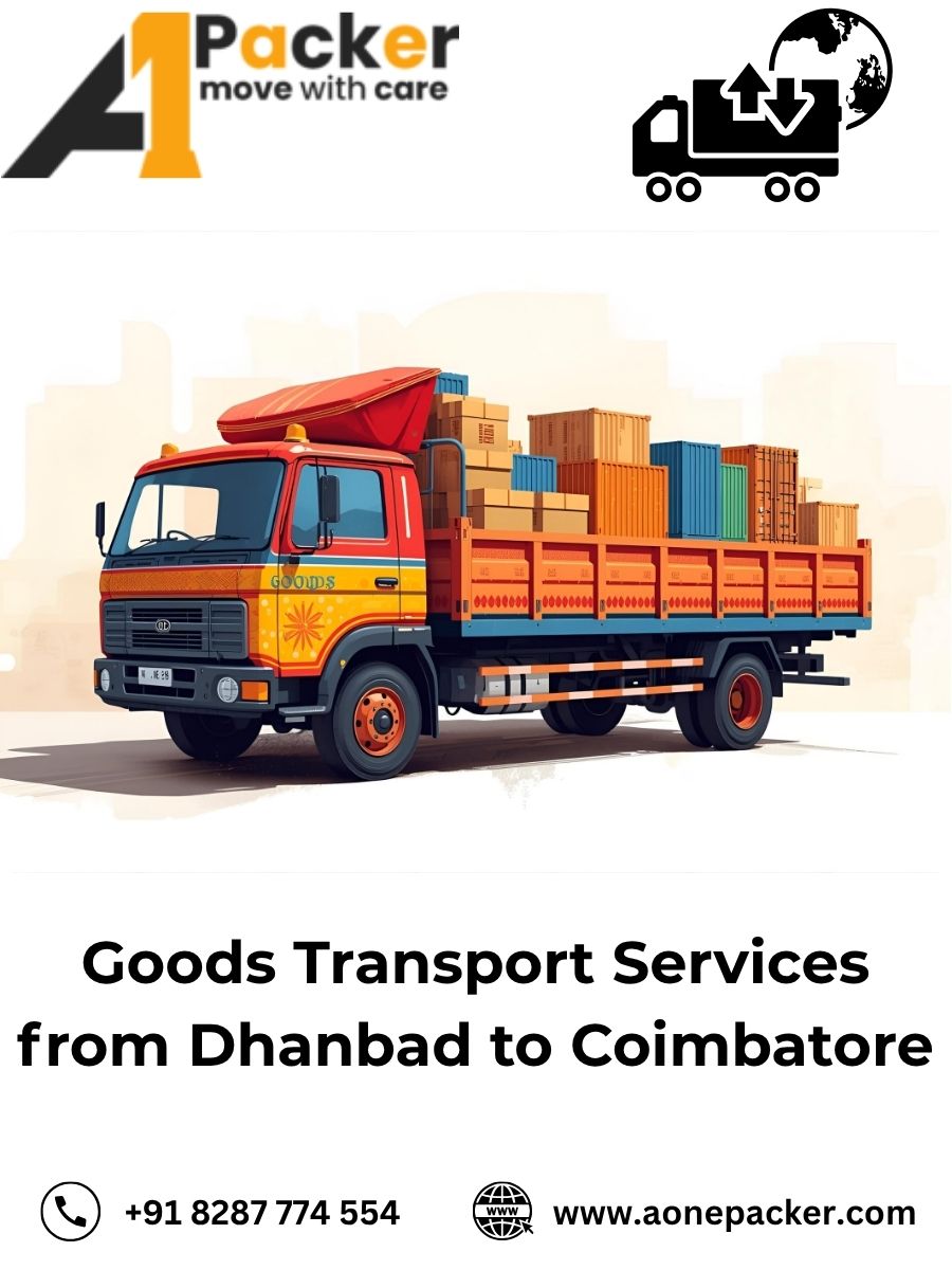 Goods Transport from Dhanbad to Coimbatore