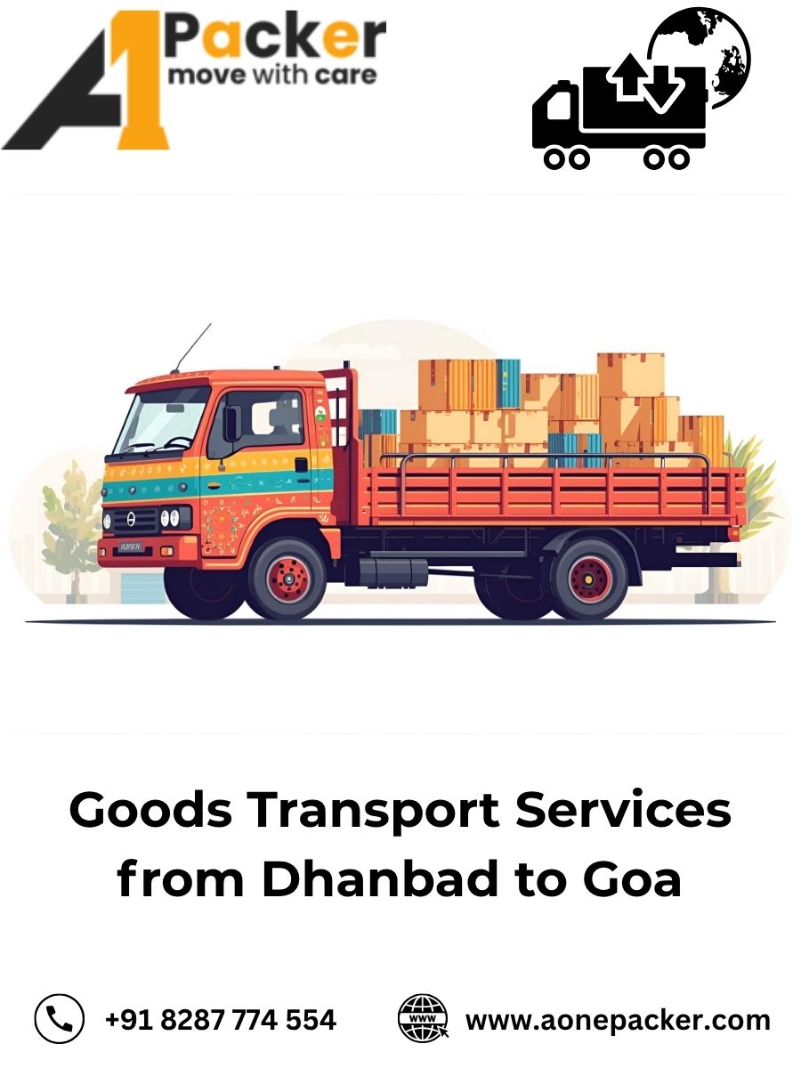Goods Transport from Dhanbad to Goa