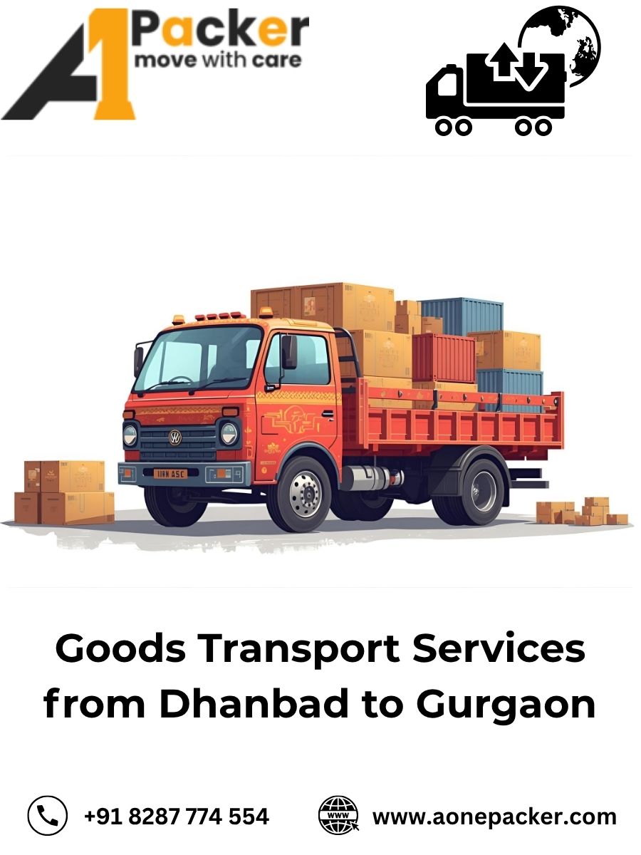 Goods Transport from Dhanbad to Gurgaon