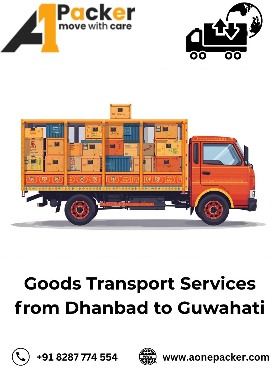 Goods Transport from Dhanbad to Guwahati