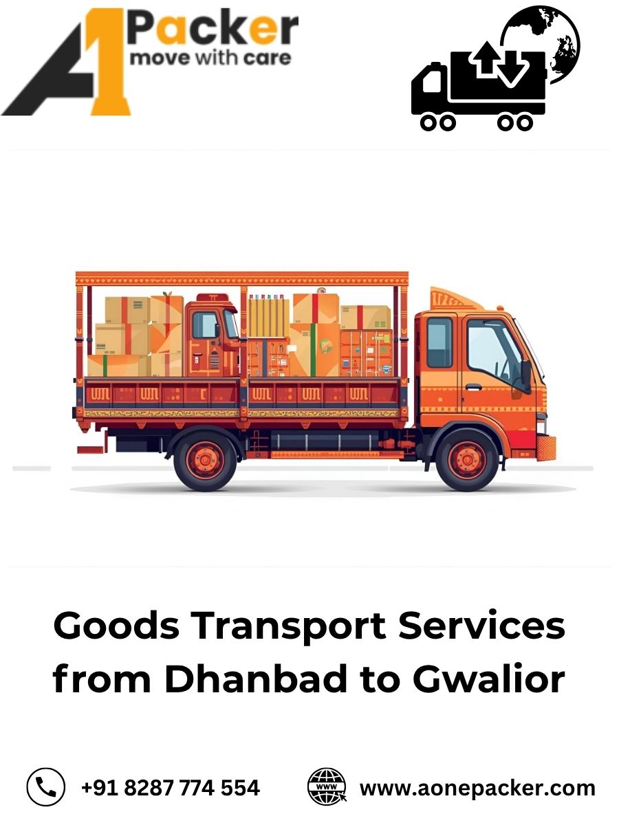 Goods Transport from Dhanbad to Gwalior