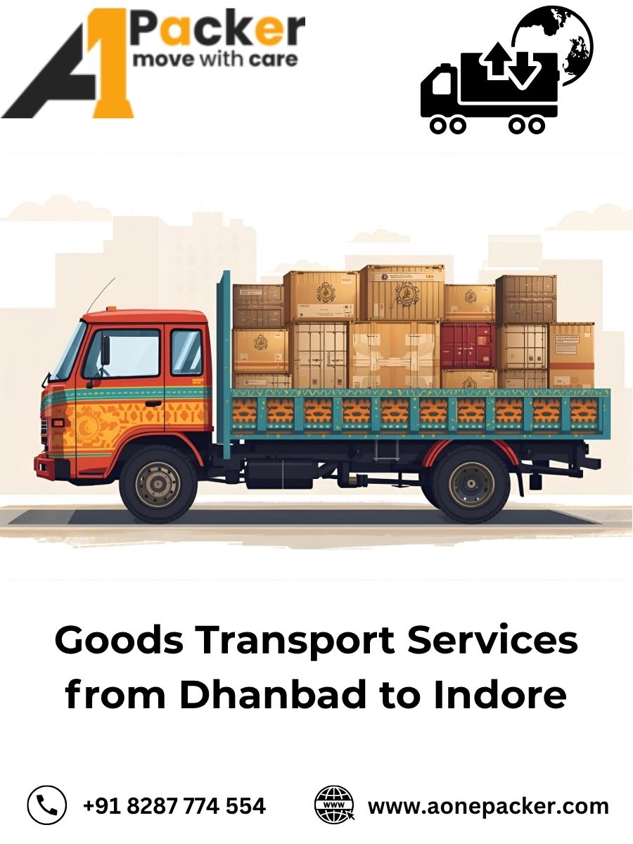 Goods Transport from Dhanbad to Indore