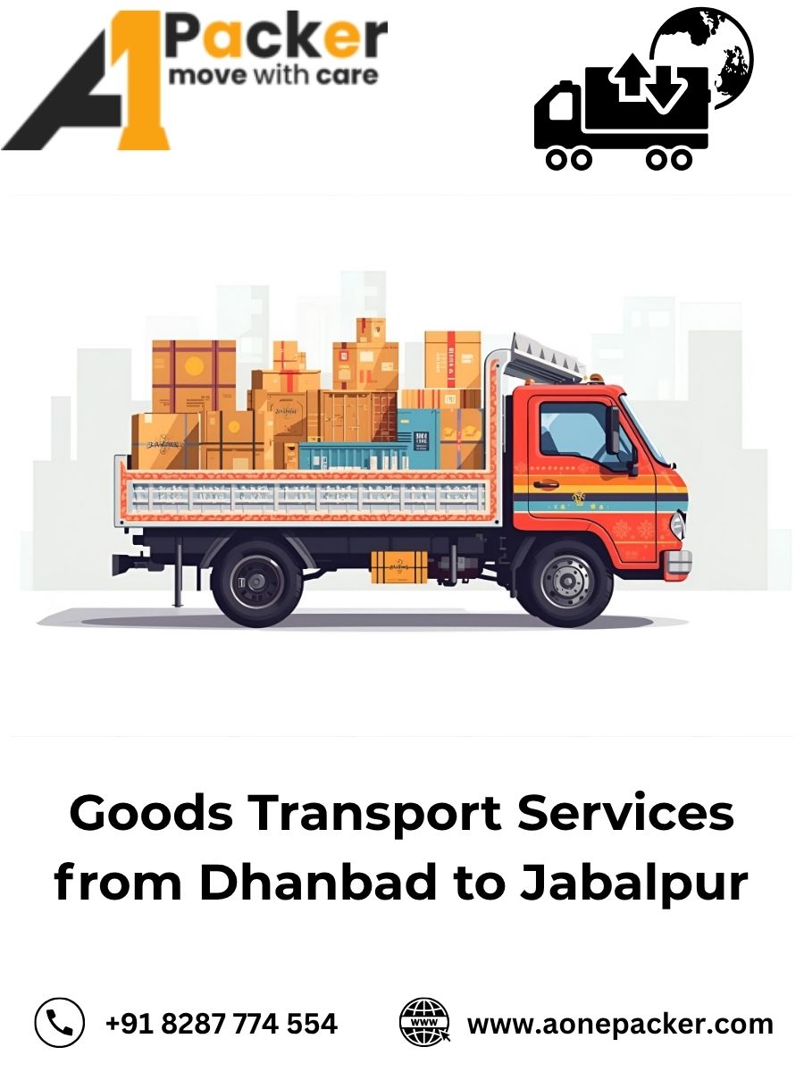 Goods Transport from Dhanbad to Jabalpur